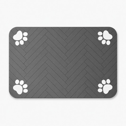 Absorbent Pet Feeding Mat for Dogs & Cats