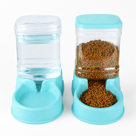 Automatic Pet Food & Water Dispenser
