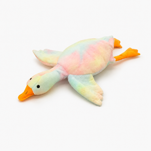 50cm Soft Colorful Duck Plush Toy for Dogs & Cats