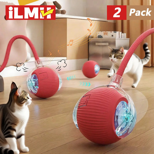 Interactive Automatic Rolling Pet Toy