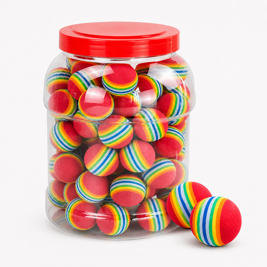 Rainbow Cat Play Balls