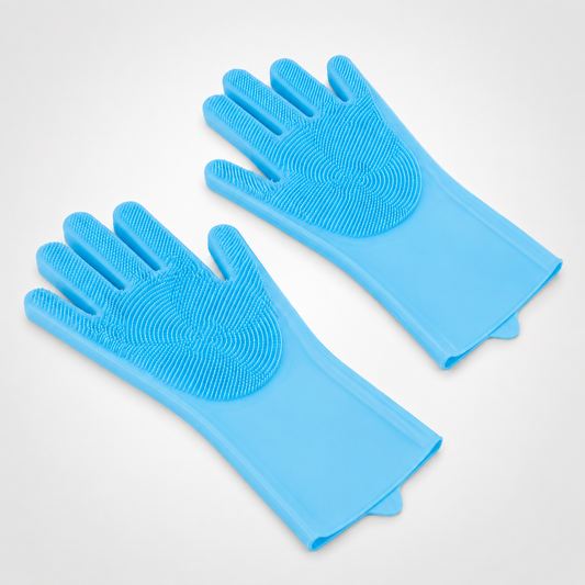 Silicone Pet Grooming & Bath Gloves